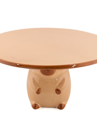 Cake plateau capybara