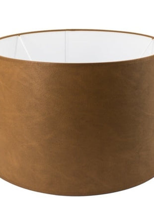 Lampenkap 35cm vintage cognac