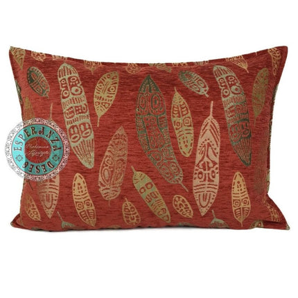 Boho feathers kussenhoes ± 50 x 70 cm