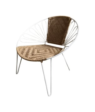Chair jute 61x64x74cm
