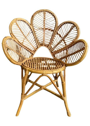 Chair rotan Flower