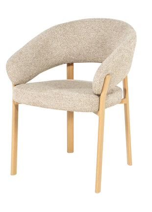 Chair Sedia with armrest - natural