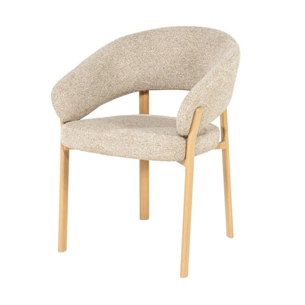 Chair Sedia with armrest - natural