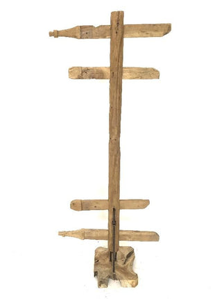 Clothes hanger on stand