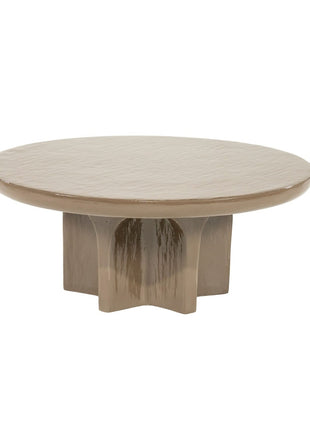 Coffee table Circolo large - dark brown