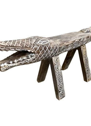 Crocodile bench 100cm