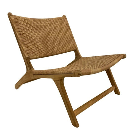 Rotan relaxstoel Java- geen arm