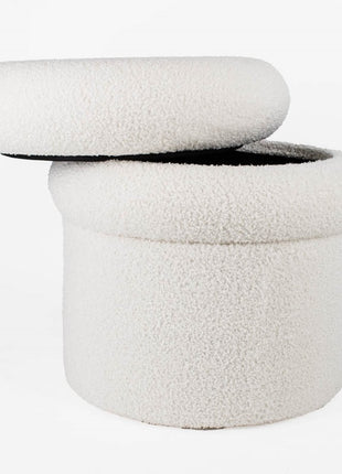 Poef met opbergruimte