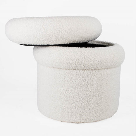 Poef met opbergruimte