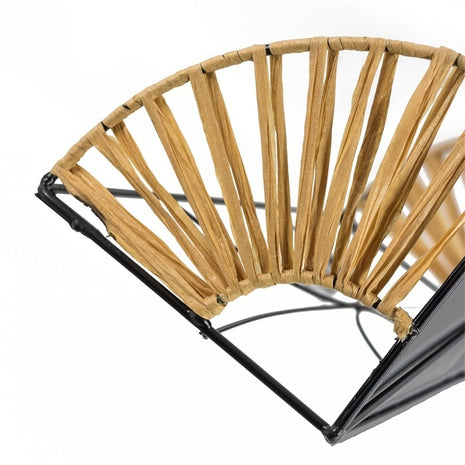 Wandrek metaal rotan