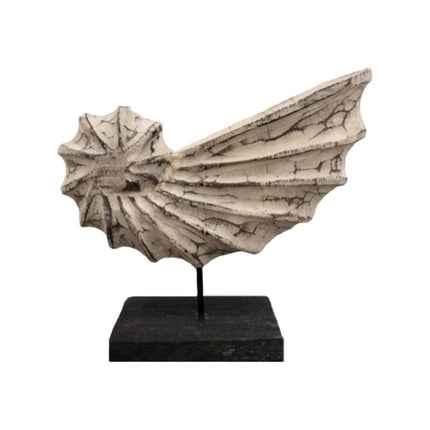 Ornament witte schelp