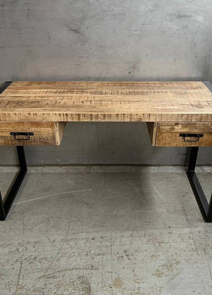 Bureau hout metaal 150 cm