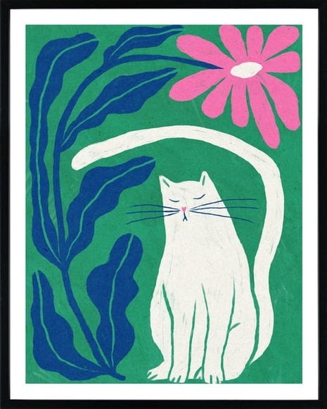Poster in frame
