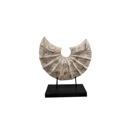 Ornament halve schelp