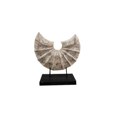 Ornament halve schelp