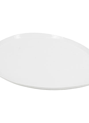Dienblad organisch hammered wit