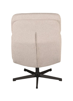Fauteuil Alvar - Naturel - Boucle