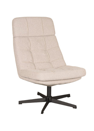 Fauteuil Alvar - Naturel - Boucle