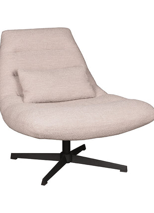 LABEL51 Fauteuil Nox - Naturel - Boucle
