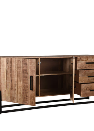LABEL51 Dressoir Bolivia - Rough - Mangohout