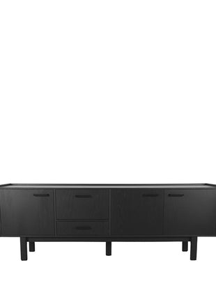 Dressoir Cali - Zwart - Eiken