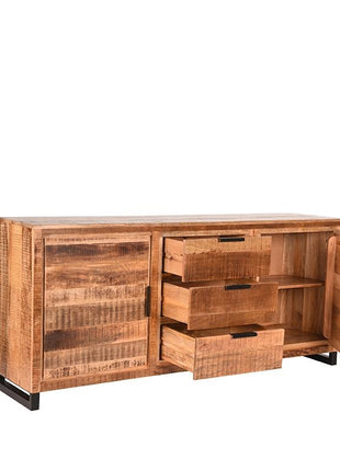 Dressoir Glasgow - Rough - Mangohout - 190 cm
