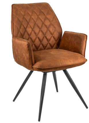 Eetkamerstoel Torvi in cowboy cognac