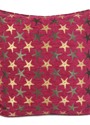 Starfish turqoise kussenhoes ± 45x45cm