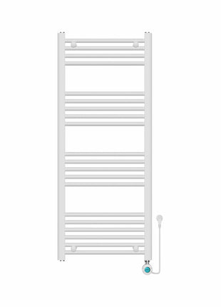 Vtw Living - Handdoekradiator Elektrisch 1200 × 500 mm - Mat Wit - 500 Watt