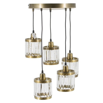 Hanglamp rond 5 bollen