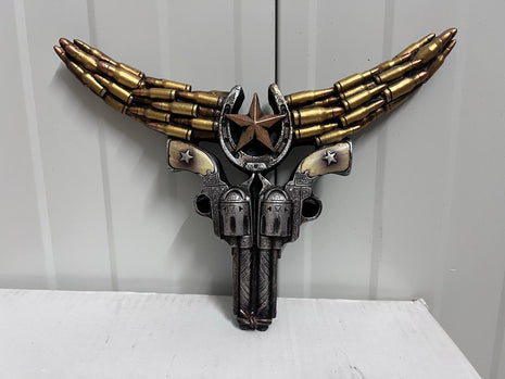 Skull revolvers