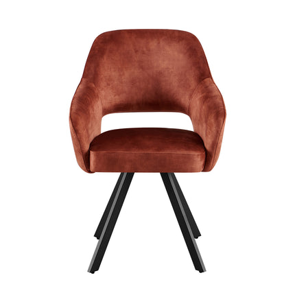 Eetkamerstoel Emilie Adore 24 Terracotta