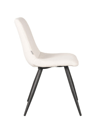 Eetkamerstoel Jep - Ivory - Teddy