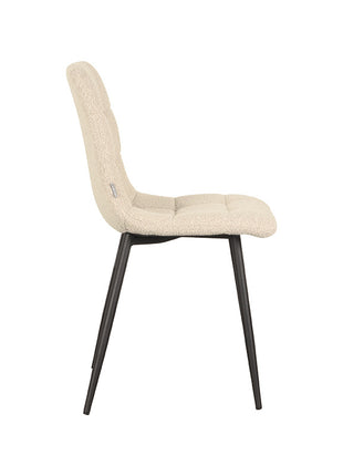 Eetkamerstoel Juul - Zand - Boucle