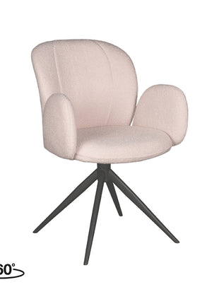 Eetkamerstoel Kimball - Naturel - Boucle