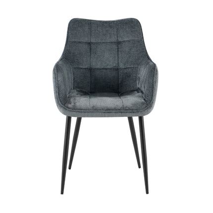 Eetkamerstoel Lucille Arm Perfect Harmony 90 Petrol