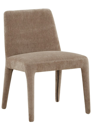 Eetkamerstoel Nari in stof taupe**