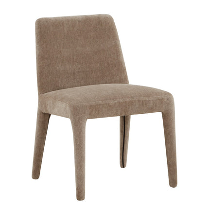 Eetkamerstoel Nari in stof taupe**