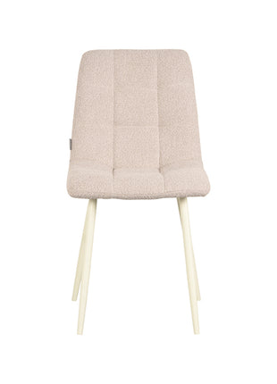 LABEL51 Eetkamerstoel Nino - Naturel - Boucle