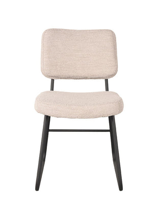 LABEL51 Eetkamerstoel Noah - Naturel - Boucle
