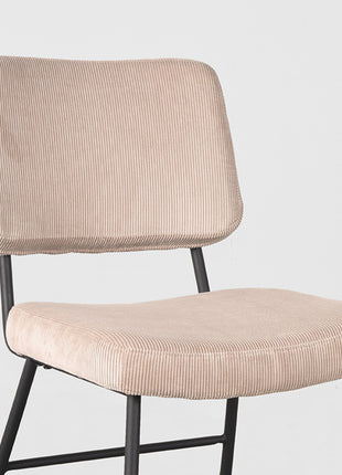 Eetkamerstoel Noah - Naturel - Ribcord