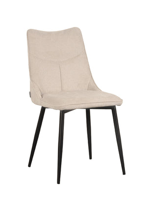 LABEL51 Eetkamerstoel Riv - Naturel - Synthetisch
