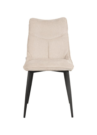 LABEL51 Eetkamerstoel Riv - Naturel - Synthetisch