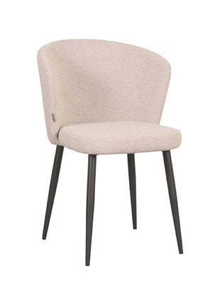 LABEL51 Eetkamerstoel Wave - Naturel - Boucle