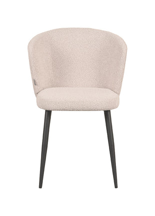 LABEL51 Eetkamerstoel Wave - Naturel - Boucle