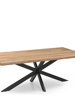 Eetkamertafel Rechthoek 25+25 220