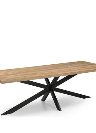Eetkamertafel Rechthoek 25+25 240