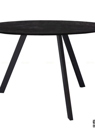 Eettafel Rond Berlin Zwart 150
