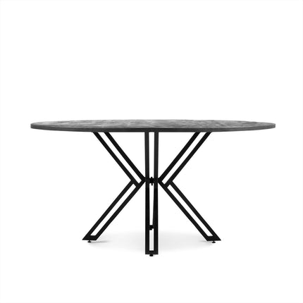 Eettafel Rond Yana Zwart 140