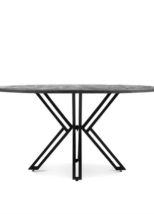 Eettafel Rond Yana Zwart 150